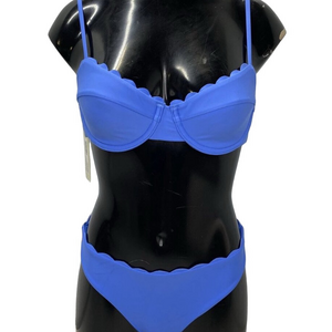 NEW RAMY BROOK Womens Bikini Top Serene Blue Size XS Leyla Amani Top & Bottom